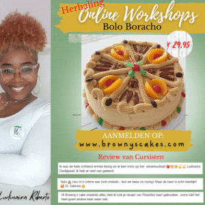 Workshop Bolo Borracho taart – een traditionele Caraïbische taart doordrenkt met likeur.