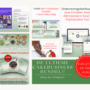 Black Friday: Ultieme Cakebusiness Starters Bundel